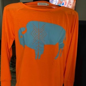 Orange T-shirt size M
